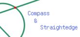 Compass & Straightedge Logo