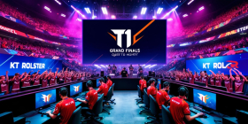 T1's Grand Finals Quest: A Clash with KT Rolster on the Road to History