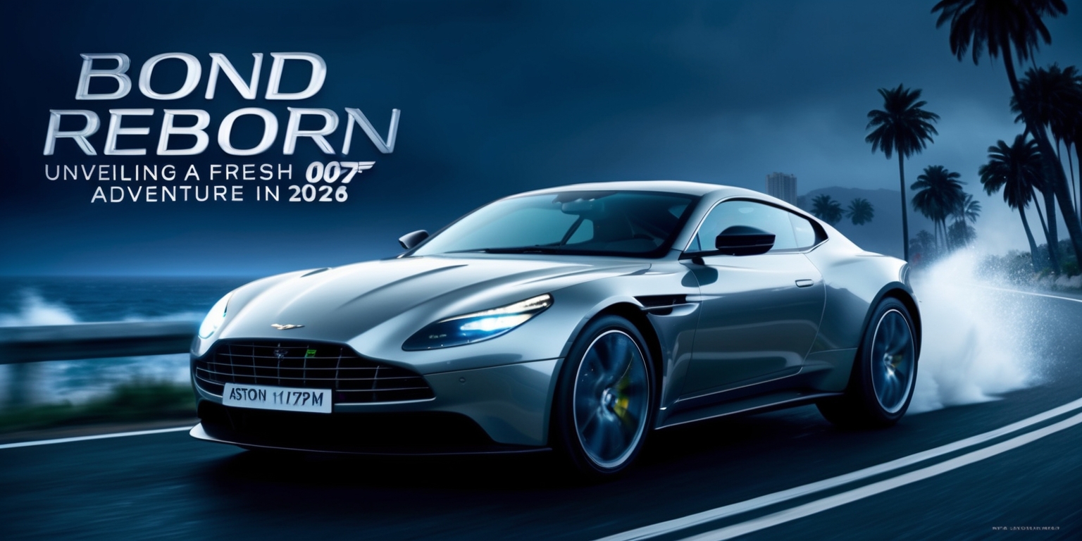 Bond Reborn: Unveiling a Fresh 007 Adventure in 2026