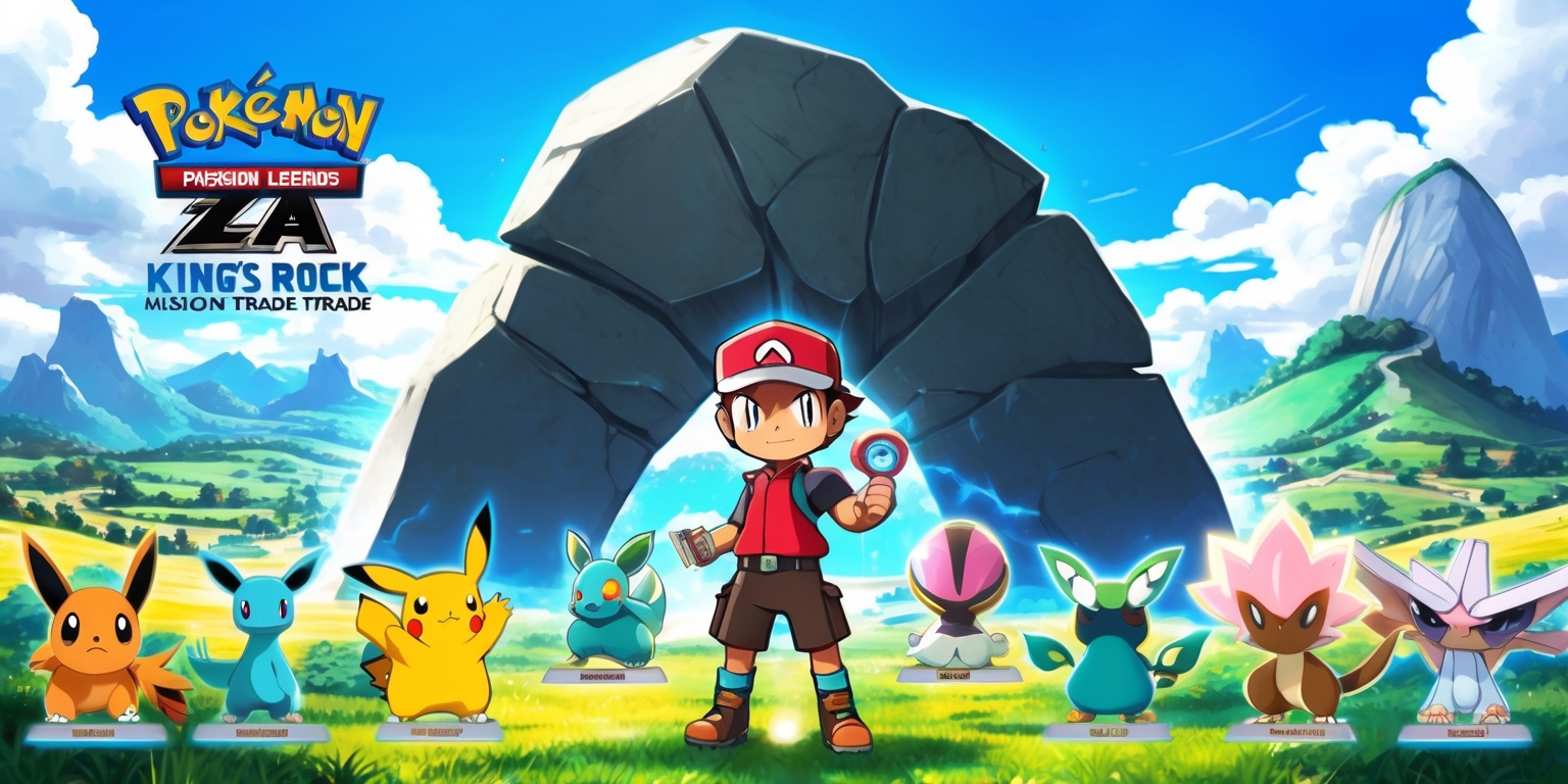 The King's Rock Journey: Mission Milestones and Strategic Trade Evolutions in Pokémon Legends: Z-A