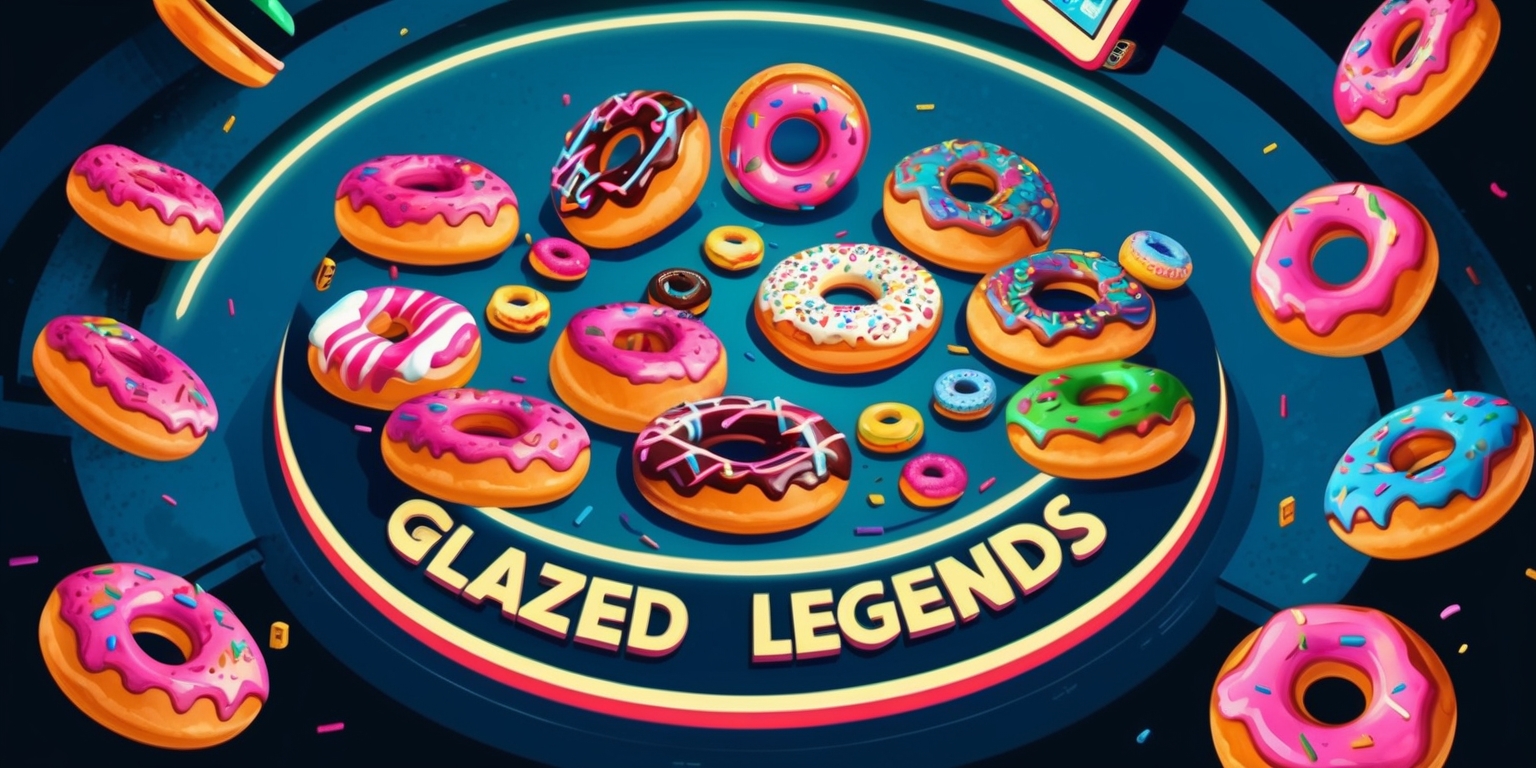 Glazed Legends: Doughnuts Infused With Arcade Nostalgia