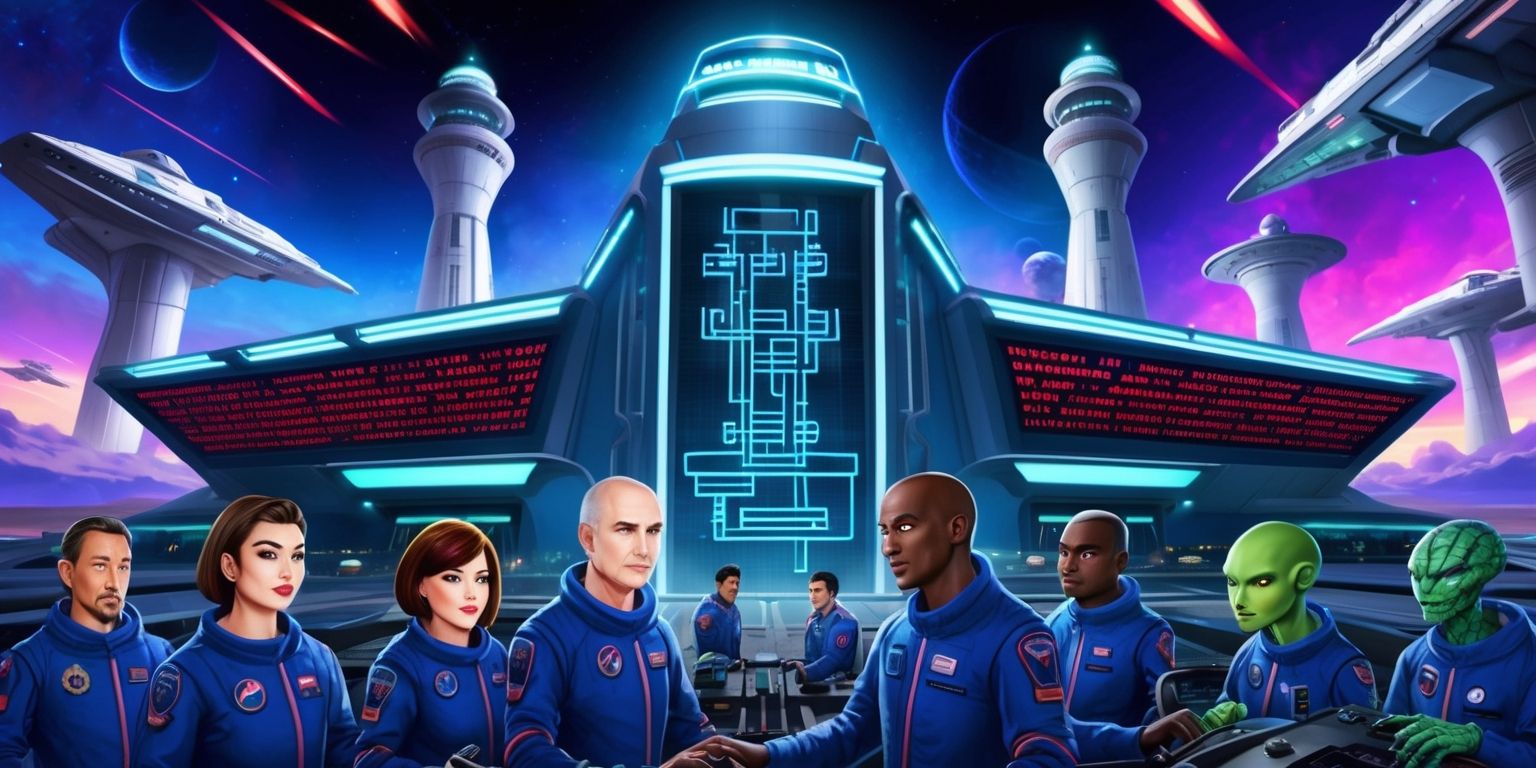 Spaceport Secrets: Decoding the Departure Building's Tactical Puzzle